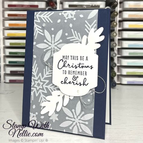 Vellum Snowflake Cards, Stampin Up Snowflake Vellum, Snowflake Vellum Stampin Up Cards, Stampin Up Snowflake Specialty Vellum, Vellum Christmas Cards, Vellum Cards Ideas, Christmas Cards Handmade Diy, Sample Christmas Cards, Chrismas Cards