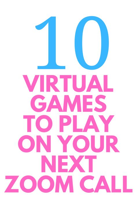 10 Virtual Games to Play Online with Friends - Here are 10 fun games to play while you're on your next ZOOM call or online party! Great for direct sales meetings and holiday parties. #OnlineParties #games Games To Play Online, Team Bonding Activities, Teamwork Games, Games To Play With Friends, Meeting Games, Corporate Team Building Activities, Sports Classroom, Online Party Games, Fun Games To Play