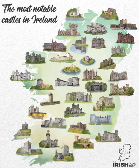 33 Best Castles in Ireland (2024 Edition) Castle Hotels In Ireland, Belfast Castle, Irish Vacation, Map Of Ireland, Ross Castle, Kilkenny Castle, Ireland History, Ireland Road Trip, Dublin Travel