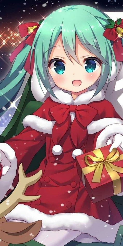 Christmas Phone Screen, Christmas Miku, Miku Christmas, Disney Characters Images, Disney Characters Mickey Mouse, Christmas Wallpaper Hd, Bohemian Wallpaper, Cyberpunk Anime, Anime Christmas