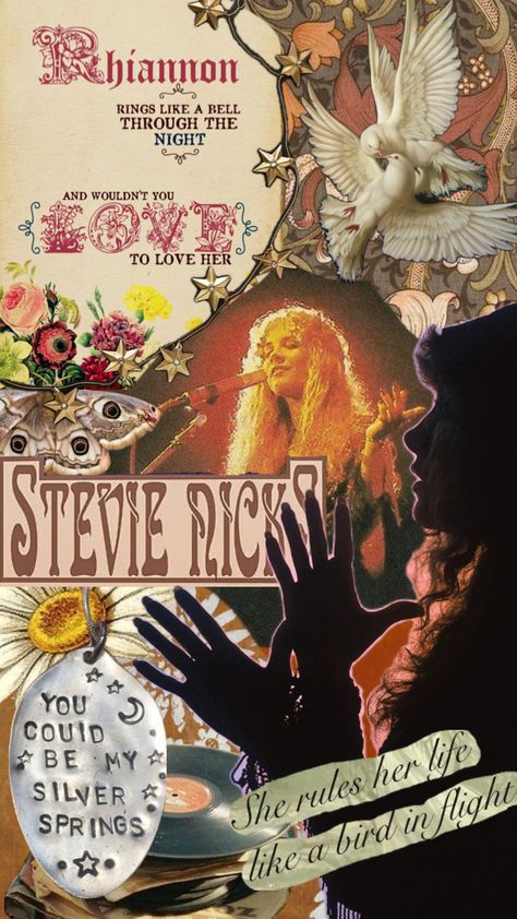 #stevienicks #fleetwoodmac #70s #rockmusic #music #wallpaper #vibes 70s Aesthetic Wallpaper, Stevie Nicks Concert, Ideas Habitaciones, Wallpaper Vibes, Stevie Nicks Fleetwood Mac, Witchy Wallpaper, Dorm Posters, Mac Wallpaper, Magic Aesthetic