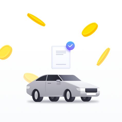 car insurance illustratoin on Behance Asset Illustration, Car Illust, Insurance Illustration, Chips Packaging, Chip Packaging, Car Icon, Graphic Icons, Car Ui, Insurance Car