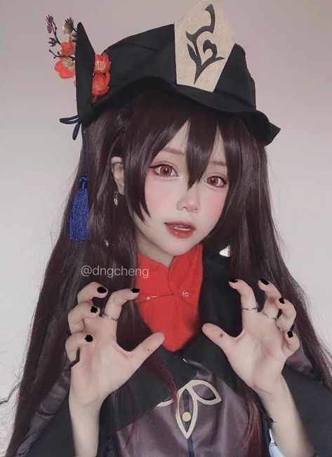 Anime Butterfly, Hu Tao, Character Collection, Tokyo 2020, Cosplay Characters, Cute Cosplay, Cosplay Makeup, Art Poses, Funny Meme