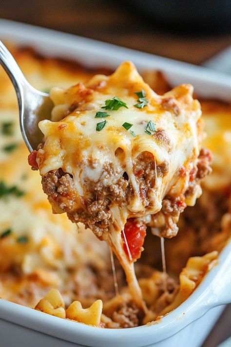 Hot Dishes Casserole Ground Beef, Casserole To Feed Large Group, Easy To Eat Meals, Simple Beef Casserole Recipes, Dinner With Red Meat, Eggroll Casserole Recipe, A Family Feast Recipes, Casserole Recipe With Ground Beef, Minced Beef Dinner Ideas