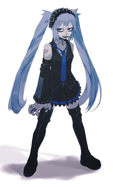 Miku Pokemon, Hagane Miku, Miku Chan, Beautiful Music, Pretty Art, Hatsune Miku, Blue Hair, Vocaloid, Anime Character