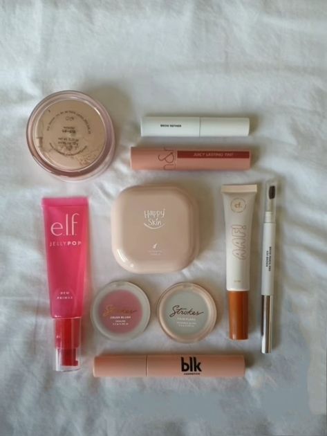 Local Makeup Products Philippines, Filipino Makeup Products, Elf Jelly Pop, Happy Skin Cosmetics, Filipino Makeup, Blk Cosmetics, Natural Skin Products, Organization Makeup, Strawberry Blonde Hair