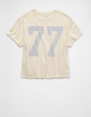 I'm sharing the love with you! Check out the cool stuff I just found at AEO: https://www.ae.com/us/en/p/1305_9805_106 Cute T-shirts, T Shirts Cute, H And M, Cute T Shirts, Athletic Fit Jeans, Casual Preppy Outfits, Trendy Sweaters, Cute Preppy Outfits