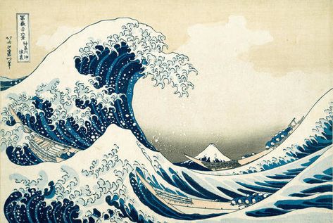 Hokusai Great Wave, Monte Fuji, Mont Fuji, Drawing Photography, Christmas Aesthetic Wallpaper, The Great Wave, Japanese History, Great Wave Off Kanagawa, Katsushika Hokusai