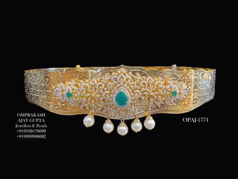 Vaddanam Models, Omprakash Jewellers, Diamond Vaddanam, Hip Belts, Vaddanam Designs, Bridal Jewelry Necklace, Choker Necklace Designs, Choker Designs, Diamond Wedding Jewelry