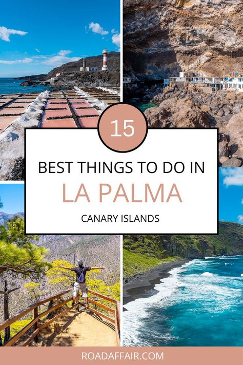 Discover the hidden gems of La Palma! From stargazing at the world-renowned observatories to hiking through lush forests and pristine beaches, this guide unveils the 15 best things to do in La Palma, Canary Islands. Click through to plan your dream getaway or save for later! La Palma Canary Islands, Mauritius Travel, Things To Do In La, Save For Later, Canary Islands, Spain Travel, Beautiful Islands, Hidden Gems, Dream Vacations