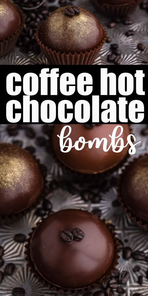 Coffee Bombshell Recipe, Coffee Bomb Recipe, Chocolate Cold Coffee, Sell At Farmers Market, Coffee Bomb, Christmas Dessert Board, Kahlua Recipes, Kahlua Cake, Chocolate Ball