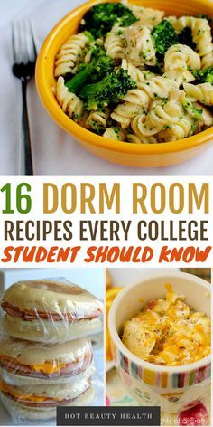 Dorm Food Recipes, Healthy Dorm Food, Dorm Room Recipes, Dorm Room Food, What Is Healthy Food, Dorm Food, Healthy Foods To Make, Healthy Food Menu, Healthy Food Guide