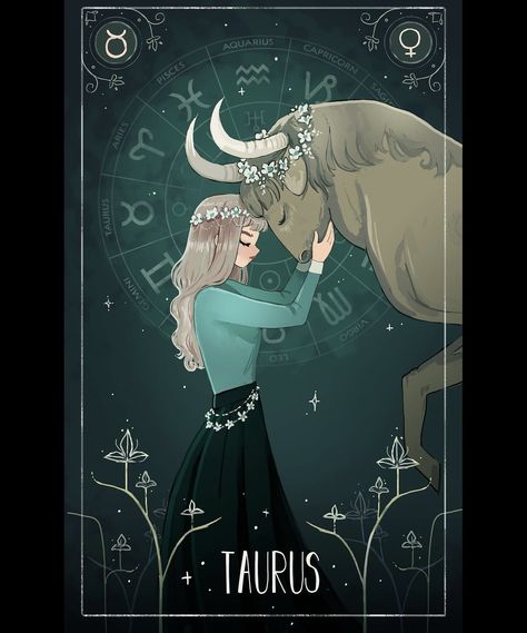 Taurus Zodiac Sign Taurus Astrology, Taurus Art, Zodiac Signs Pictures, Planet Drawing, Zodiac Characters, Zodiac Cards, Astrology Taurus, Zodiac Taurus, Zodiac Signs Taurus