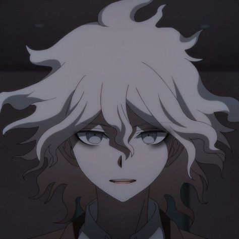 Smudged Eyeliner, Komaeda Nagito, Danganronpa Icons, Super Danganronpa, Nagito Komaeda, Danganronpa 3, Danganronpa Characters, Nagano, Anime Profile