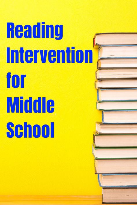 Reading Intervention Middle School, Ela Intervention, Reading Support, Reading Intervention Activities, Reading Tutor, Reading Interventionist, Special Education Reading, Middle School Special Education, High School Reading