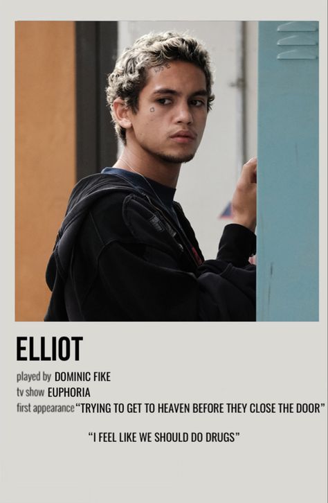 Elliot Euphoria Wallpaper, Elliot From Euphoria, Elliot Euphoria, Euphoria Poster, Euphoria Characters, Movie Character Posters, Film Posters Vintage, Movie Posters Minimalist, Perfect Boy