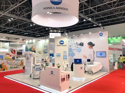 Nice booth managed for Konica Minolta Medical & Graphic Imaging Europe at the Arab Health medical exhibition in Dubai. #teamhoynck #justquality Medical Exhibition Booth, Medical Exhibition, Marketing Words, Konica Minolta, Medical Kit, Medical Design, Medical Technology, Medical Field, Health Check