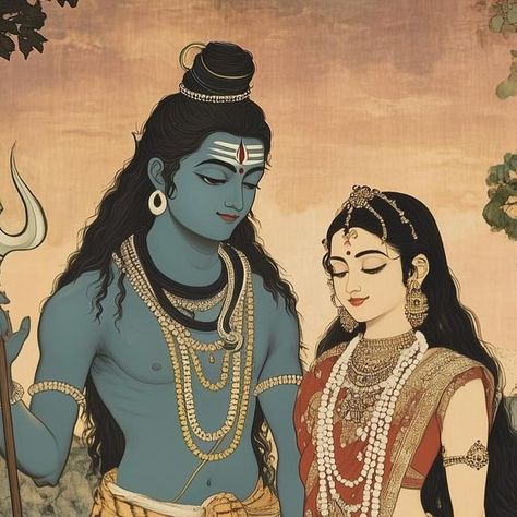 Shankar Ji Drawing, Shiv Ji Art, Shiva Parvati Painting, Hanumanji Sketch, Gauri Shankar, Meditation Images, Iron Man Drawing, Mahadev Shiva, Hindu Worship