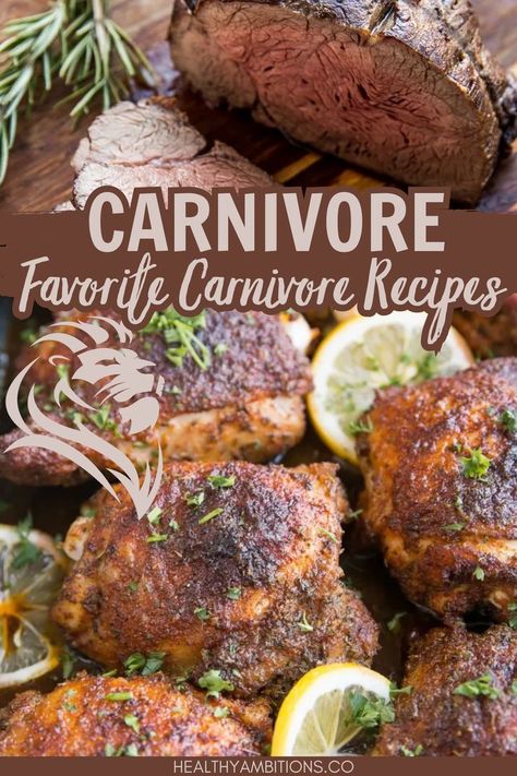 Say goodbye to boring meals with these easy, delicious carnivore recipes! Ideal for those on a keto diet, these dinner recipes will make you reconsider what healthy really means. Starting Paleo Diet, Caveman Diet Recipes, Turkey Lunch Meat, Beef Tenderloin Recipes, Ditch The Carbs, Carnivore Recipes, Caveman Diet, Chicken Tenderloin Recipes, Diet Dinner Recipes