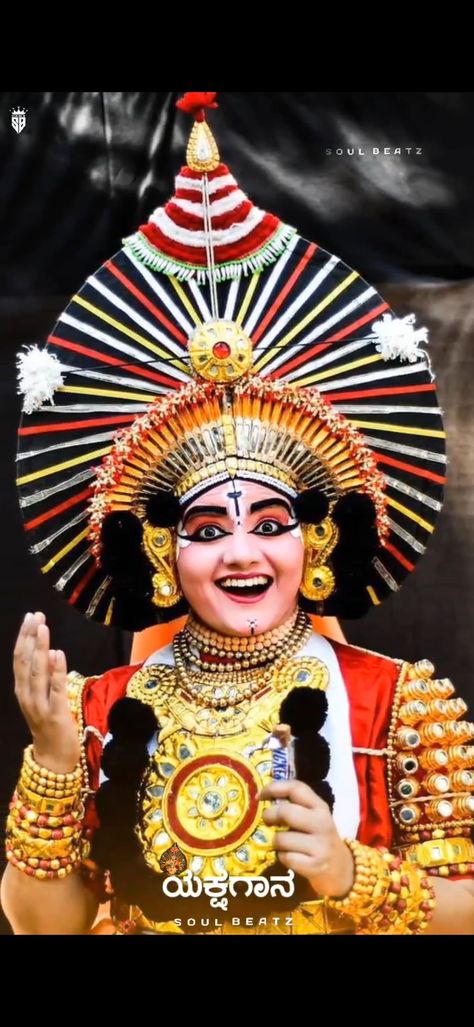 Yakshagana Face Painting, Yakshagana Drawing, Yakshagana Painting, Postcard Project, Indian Classical Dancer, Best Love Pics, Rajasthani Painting, Durga Painting, Dance Images