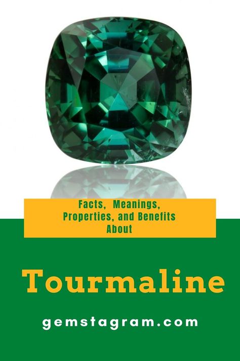 Tourmaline Meaning, Feng Shui Guide, Crystals Meanings, Colorful Gemstones, Crystal Stones, Rock Hounding, Gemstone Healing, Gemstone Colors, Facts About