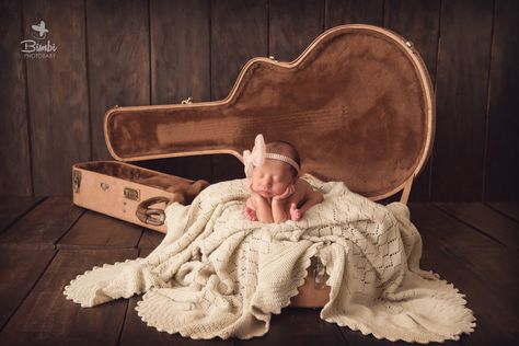 Newborn With Guitar, Guitar Newborn Pictures, Newborn Guitar Pictures, Lil Nugget, Baby Boy Newborn Pictures, Newborn Photos Boy, Newborn Photography Boy, Newborn Baby Photoshoot, Guitar Pics