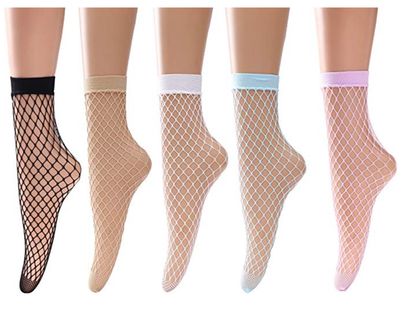 28 Versatile Pieces On Amazon That Make Any Outfit More Alluring Fishnet Ankle Socks, Net Socks, Black Nature, Fishnet Socks, Socks Ankle, Ankle Dress, Ankle Socks, Stockings, Socks