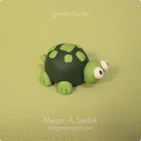 Model Clay, Polymer Clay Turtle, Clay Turtle, Nifty Crafts, Turtle Pond, Clay Making, Clay Diy Projects, Play Clay, How To Make Clay