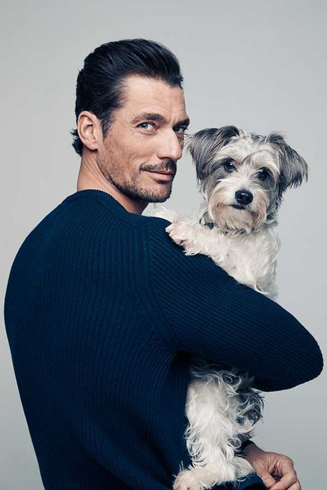 Man And Dog Photoshoot, Dog Poses Pet Photography, Men With Animals, Men With Dogs, Men And Dogs, Man With Dog, David James Gandy, Dog Photoshoot, David James