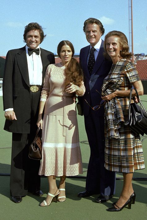 June And Johnny Cash, Billy Graham Family, Ruth Graham, John Cash, Billy Graham Library, Rev Billy Graham, Johnny Cash June Carter, June Carter, June Carter Cash