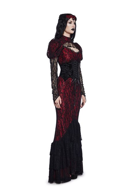 Gothic vampire costume