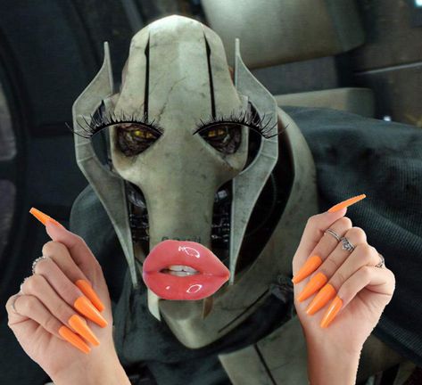 General Grevious Clone Wars, General Grievous Fanart, Star Wars General Grievous, Internal Thoughts, Star Wars Nails, General Grievous, The Clone Wars, Star Wars Memes, Clone Wars