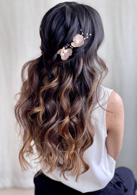 Bride Hair Color, Wedding Hair Colors, Hair For Wedding, Fall Wedding Hairstyles, Tips For Brides, Colored Hair Tips, Hair Mistakes, Gorgeous Hair Color, Color Highlights