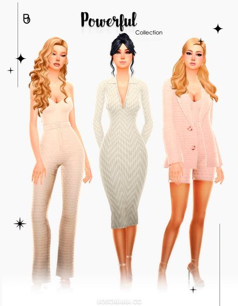 Sims 4 Cc Luxury Clothes Patreon, Sims Folder, Smith Aesthetic, Ts4 Lookbook, Sims Outfits, Posh Clothing, Lauren Smith, Clothes Cc, Sims 4 Tsr