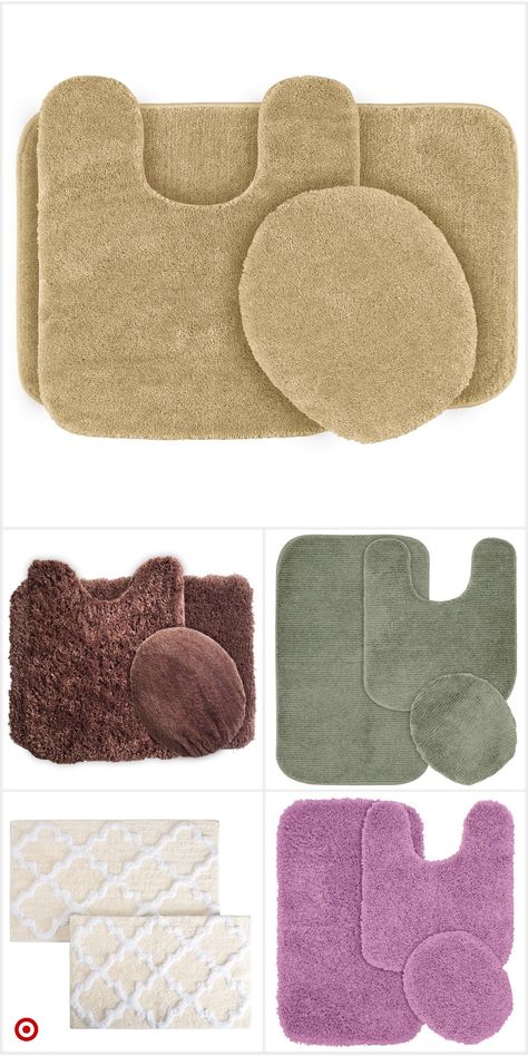 Bathroom Mats & Rugs, Bathroom Mats Decor Bath Rugs, Bathroom Mats Decor, Rugs Target, Bathroom Tub Shower Combo, Bathroom Tub Shower, Bathroom Mat Sets, Toilet Rug, Contour Rug