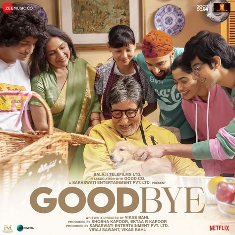 Goodbye Movie, Amit Trivedi, Goodbye 2022, Movie Ringtones, Movies Box, Rashmika Mandanna, Best Friend Lyrics, Amitabh Bachchan, It Movie Cast