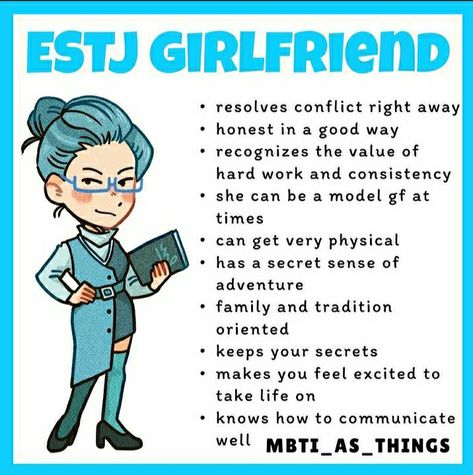 Intj Estj Relationship, Mbti Girlfriend, Estj Relationships, Infp Dating, Estj Mbti, Infp X Entp, 16 Personalities Fanart, Cherry Art, Animal Meanings