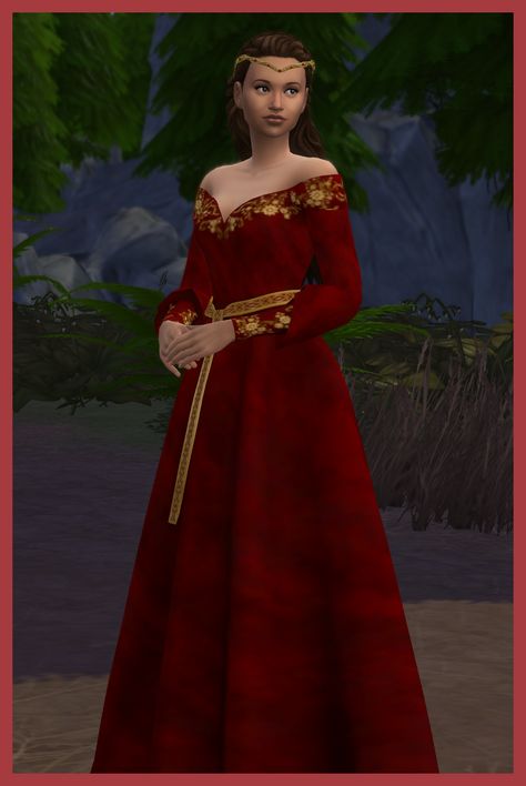 Royalty Clothing, Sims 4 Wedding Dress, Los Sims 4 Mods, Medieval Wedding Dress, Sims 4 Decades Challenge, Sims 4 Cheats, Sims Medieval, Sims 4 Challenges, Royal Clothes