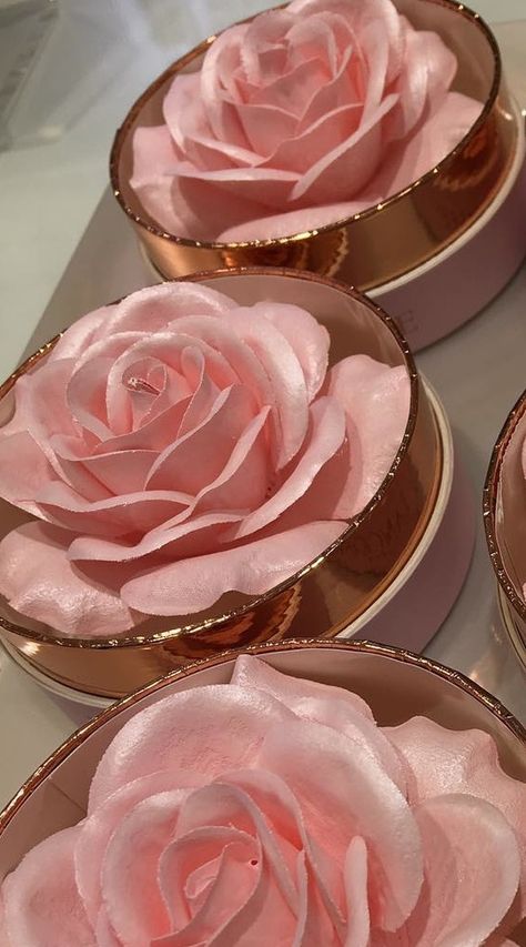 Lancôme La Rose à Poudre Parisian Kabuki -spring 2017 (limited edition) Happy Birthday Wallpaper, Gold Color Palettes, Ethereal Makeup, Pink Bling, La Rose, Coral Peach, Golden Rose, Makeup Gift, Luxury Makeup