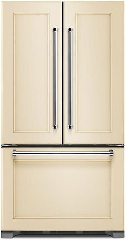 Panel Ready Refrigerator, Refrigerator Panels, Counter Depth French Door Refrigerator, Counter Depth Refrigerator, Metal Wine Rack, Counter Depth, Street House, French Doors Interior, Wood Doors Interior