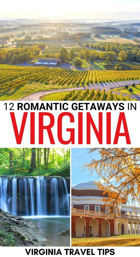 Cheap Romantic Getaways, Best Romantic Getaways, Weekend Getaways For Couples, Virginia Mountains, Virginia Vacation, Couples Weekend, Best Weekend Getaways, Virginia Travel, Romantic Weekend Getaways