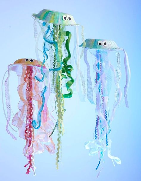 Fish Decorations, Octonauts Birthday Party, Diy Jelly, Under The Sea Decorations, Sea Party Ideas, Ocean Birthday Party, Mermaid Birthday Party Decorations, Mermaid Theme Birthday Party, Ocean Birthday