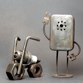 In this Instructable, I'll show you the absolute basics for making silver-soldered joints that are simple, and structural.To accomplish this, these are the MAIN... Miller Welding, Metal Sculpture Artists, Welding Training, Welding Art Projects, Welding Process, Arc Welding, Metal Welding, Steel Sculpture, 3d Metal