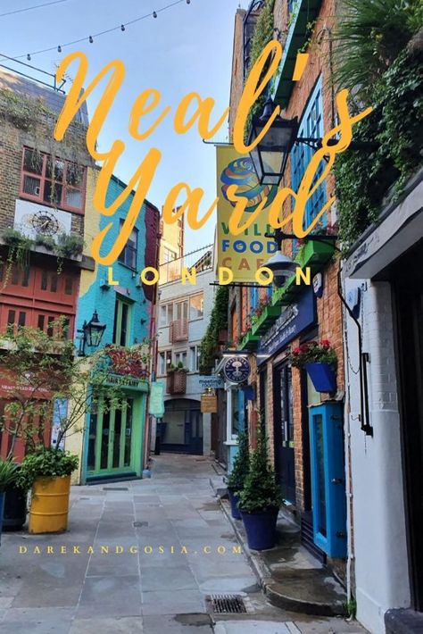 Neal’s Yard London, Neals Yard London, Days Out In London, London England Travel, Neals Yard, Covent Garden London, London Vacation, Soho London, London Shopping