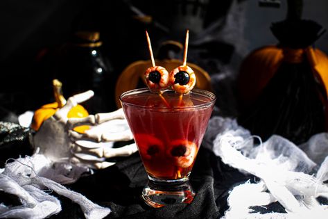 Halloween Lychee Martini, Pumpkin Flan Cake Recipe, Sake Martini, Pumpkin Milkshake Recipe, Pumpkin Milkshake, Pumpkin Flan, Lychee Martini, Martini Ingredients, Flan Cake