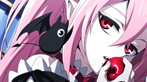 The End Gif, Revelation Online, Krul Tepes, Pink Hair Anime, Girl With Pink Hair, Moe Anime, Hair Anime, Anime Base, Seraph Of The End