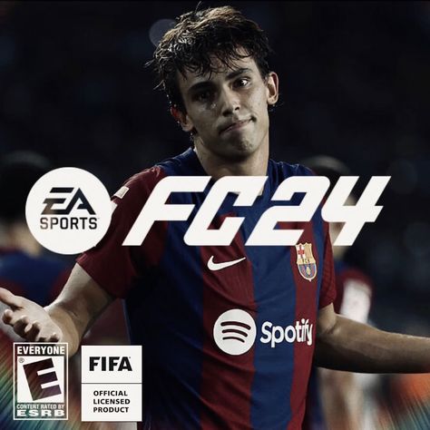 Jao Felix Fifa 24 Poster. Fifa Pictures, Fifa Covers, Fifa Poster, Fifa Games, Mobile Logo, Mobile Icon, Foot Ball, Ea Sports, Video Game Room