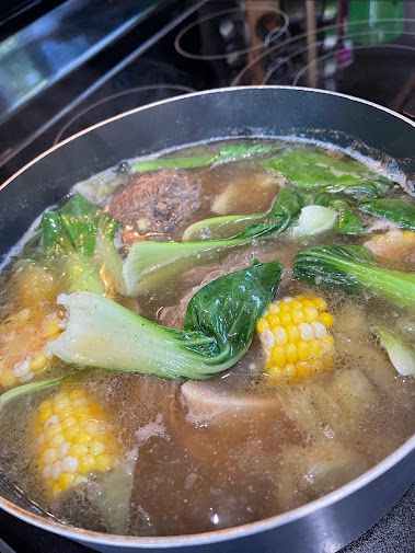 Bulalo Recipe Filipino Food, Bulalo Soup, Bulalo Recipe, Recipe Filipino Food, Soul Food Menu, Ground Beef And Cabbage, Beef Soup Recipes, Beef Shank, Filipino Foods