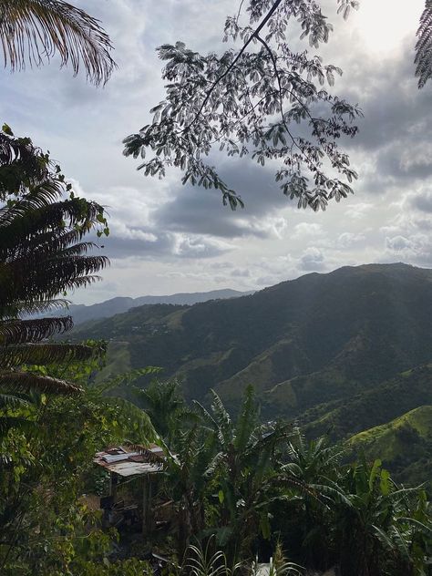 puerto rico mountains Puerto Rico Mountains, Rincon Puerto Rico, Puerto Rico Tattoo, Mountains Aesthetic, Puerto Rico Pictures, Morning Mood, Fashion Themes, Green Aesthetic, Mountain View