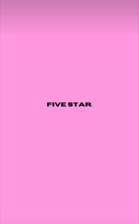 5star Wallpaper, Five Star Wallpaper, 5 Star Wallpaper, Widget Background, Pink And Black Wallpaper, New Iphone 8, I Get Money, Ios Ideas, Wallpaper Ios